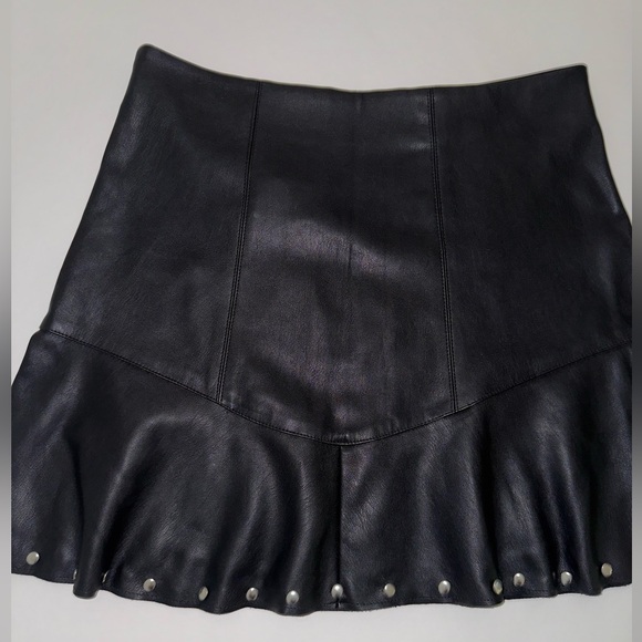 Mango Faux leather mini skirt - Picture 7 of 14